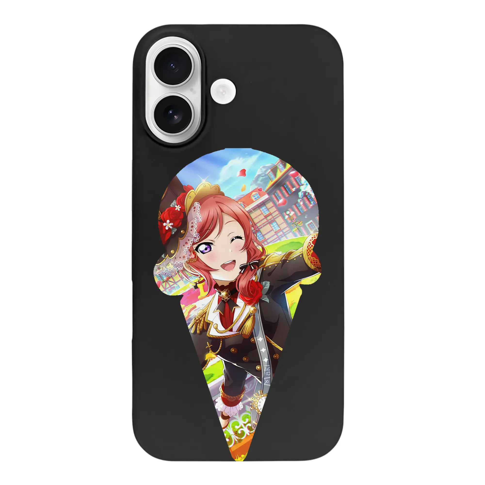 Love Live! グッズ,西木野真姫 - iPhone 17 シリーズ シリコンケース 薄型 耐衝撃 指紋防止 ソフトタッチカバー 精密フィット 傷防止 保護ケース iPhone 17/17 Air/17 Pro/17 Pro Max 対応